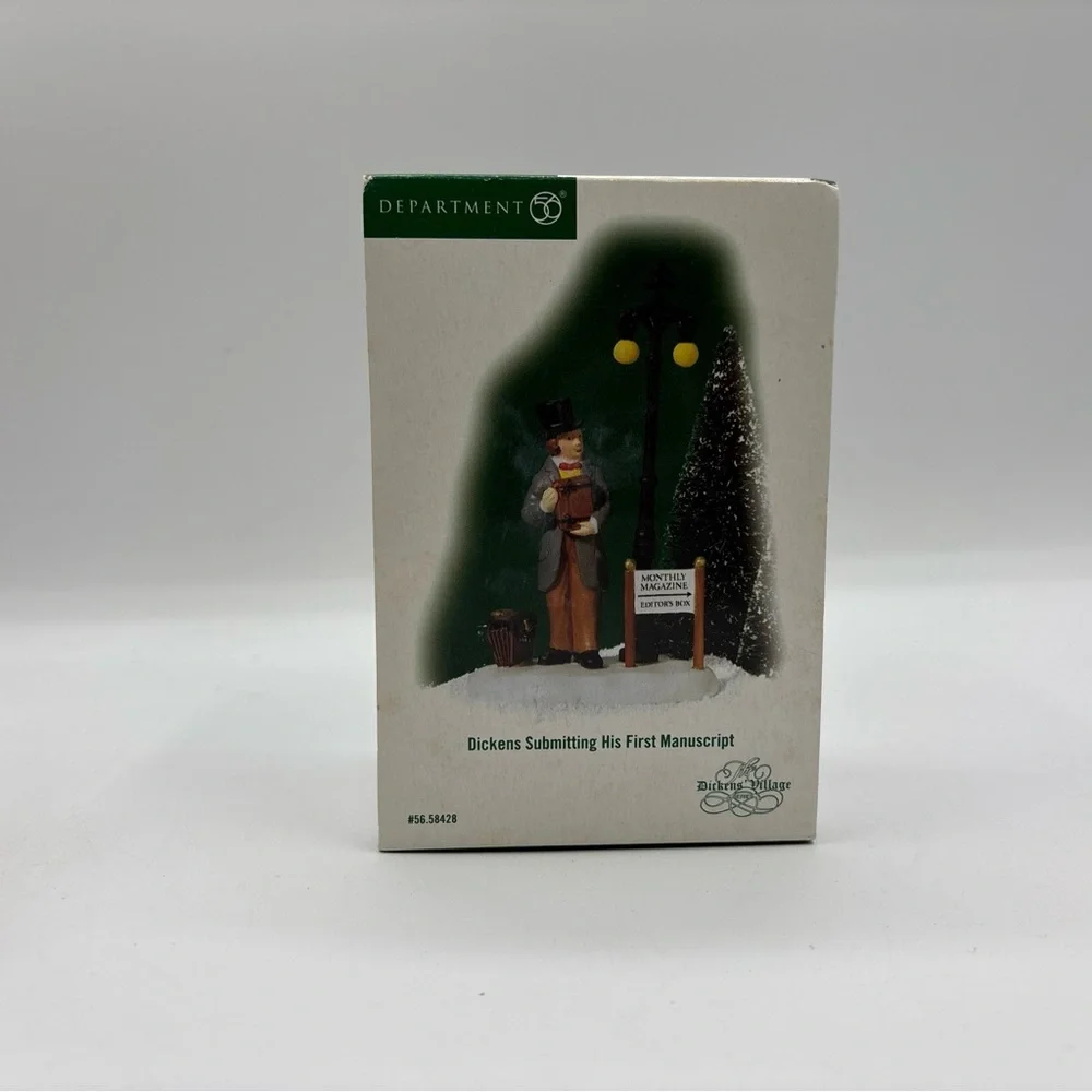Dept 56 2005 HVC Dicken Village Dickens Submitting His First Manuscript 56.58428